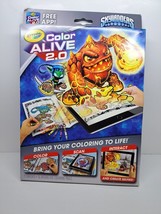 Crayola COLOR ALIVE 2.0 Skylanders App Coloring Scan Interactive Ipad Video Game - £5.67 GBP