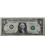 US$1 Fancy Serial Number 2013 Over Inked #6: 66679137 - $8.95