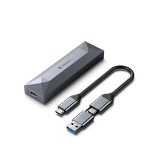 Nvme Enclosure Usb C External M.2 Ssd Adapter 10Gbps Usb3.2 M2 Ssd Case For Pcie - £23.52 GBP