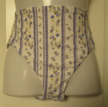Antonio Melani Bikini Bottom Blue and white floral print Size X-Large - £12.47 GBP