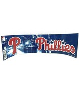 12 Philadelphia Phillies MLB Vinyl Bumper Sticker Lot 10.5&quot; x 3&quot; New - £7.61 GBP