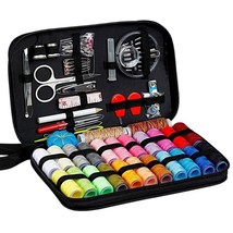 95 Pcs Multifunction Sewing Kit Portable Sewing Box - Adults Beginner Emergency - £27.62 GBP