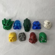 Lego Bionicle Mask mixed lot of 9 Masks see photos excellent used condition - £99.72 GBP