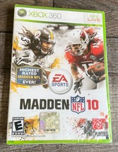 Madden NFL 10 (Microsoft Xbox 360, 2009) New & Sealed - £19.98 GBP