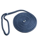 Double Braided Nylon Dockline  3/8-Inch x 35-Feet Navy ACY Marine - $18.69