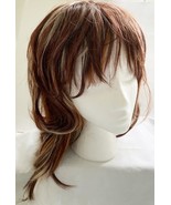 Halloween Costume Long Hair Wig w Bangs Multicolor Cosplay - €7,67 EUR