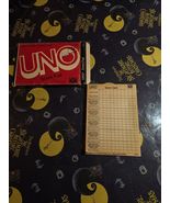 Vintage 1978 UNO Card Game Double Score Pad  Uno Score Pad  - $145.34 MXN