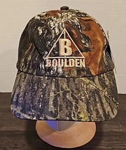 Boulden Baseball Cap Hat Mossy Oak Camo Hunting Conservation Strapback NWT - $17.81