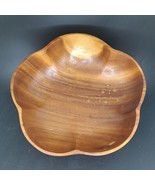 Monkey Pod 12&quot; MCM Wood Salad Serving Bowl Blair Hawaii Vtg Mid Century ... - €22,37 EUR