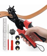 Leather Hole Punch,Belt Hole Puncher For Leather, Revolving Punch Plier - $38.96