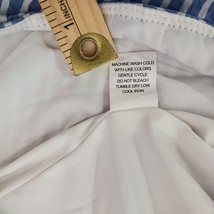 Moa Moa Women's Blue & White Stripes Elastic Waist Pencil Skirt Size XL Waist 30 image 5