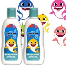 2 Bottles Of  Baby Shark Gentle and Mild Baby Lotion, 10 fl oz - £11.73 GBP