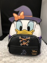 Loungefly Disney Exclusive Daisy Duck Halloween Witch Mini Backpack - £54.72 GBP