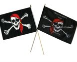 AES 12x18 12&quot;x18&quot; Wholesale Combo Pirate Red Hat &amp; Surrender Booty Stick... - £8.50 GBP