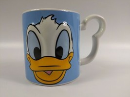 Disney Donald Duck Mug Coffee Tea Hot Cocoa Monogram 3d Raised Face 3.5&quot;... - £11.48 GBP