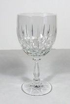 1 Vintage Schott Zweisel Doreen crystal Water Goblet Glass cut crystal s... - $42.57