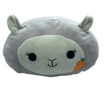 Squishmallow Stackable Lamb Gray Easter Spring 2019 Carrot Rare 12&quot; - £62.27 GBP