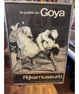 Art Poster aprox 28 x 42&quot; GOYA POSTER 1971 RIJKSMUSEUM Amsterdam Museum - $891.00