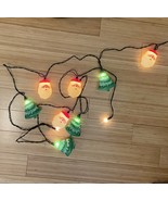 Vintage Christmas Light String Covers Santa Trees Holiday Decor Tested W... - $259.58 MXN