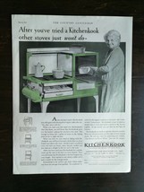 Vintage 1931 American Kitchenkook Stove &amp; Oven Full Page Ad - $6.64