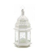 WHITE MOROCCAN LANTERN - $39.95