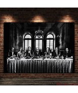 The The Last Supper of Sopranos Godfather Gangster Movie Poster Canvas - $8.81+