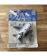Continental Airlines 747 Jumbo Jet Toy with Pull Back Action  4.5” Long  - $280.83 MXN