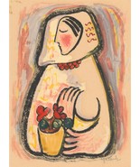 13947.Decor Poster.Home Room wall art design.Mikulas Galanda painting.Woman - €14,69 EUR - €46,39 EUR