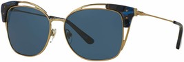 Tory Burch TY6049 Faux Tortoise Shell Accents Open Metal Frame Sunglasse... - £58.66 GBP