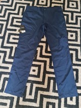 next Slim Fit men&#39;s Navy Blue  tailored smart trousers formal Size 36L E... - $22.50