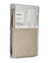 Sonoma Crushed Voile Sheer Window Panel 51" x 108" Beige Sheer - $13.86