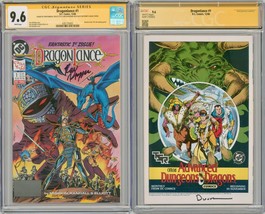 Cgc Ss 9.6 Signed Ron Randall And Jan Duursema Tsr Ad&amp;D Dragonlance #1 Dc Comic - £229.60 GBP