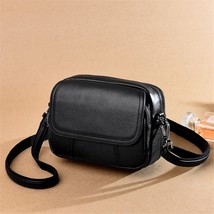 Genuine Leather Real Cowhide Women&#39;s Casual Fashion Bag Women Small Messenger Sh - £45.58 GBP