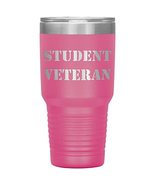 Student Veteran - 30oz Insulated Tumbler - Pink - £25.39 GBP