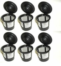6 Reusable K-Cup Coffee Filter Pod,Compatible wit Keurig B40,B45,B50,B55... - £8.57 GBP