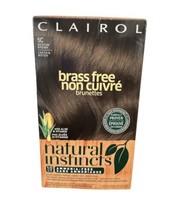 Clairol Natural Instincts 5C Medium Brown Brass Free Hair Color Dye Original - £31.44 GBP