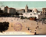 Alger La Place Du Governement Algeria DB Postcard N22 - $3.91