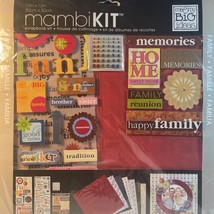 Me and My Big Ideas Family 12 x 12 Scrapbook Kit 2007 - $13.85