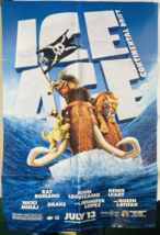 Ice Age Continental Drift Movie Poster Original Promotional 27x40 Folded 2 Sided - £12.29 GBP