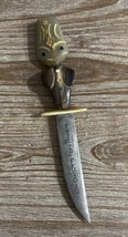 Vintage Guatemalan Hand Carved Knife/Letter Opener - $50.45