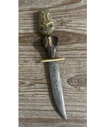 Vintage Guatemalan Hand Carved Knife/Letter Opener - $960.39 MXN
