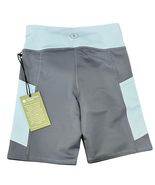 Parks Project Glacier Trail Blue Gray Colorblock Bike Shorts size XS NEW... - $44.27 CAD