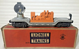 Lionel # 3620 O Scale Searchlight Train Car - £85.60 GBP