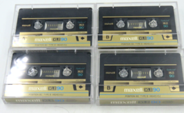 Maxwell MX 90 Cassette Lot of 4 - Type II - 2 w/ Recordings - £15.44 GBP