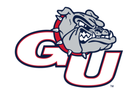 E Gonzaga Bulldogs NCAA College Team Logo Poster Flag 12x8in Metal Sign - $24.74
