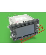 13-15 vw volkswagen jetta radio screen stereo radio cd head unit 1K0035188H - $225.56 CAD