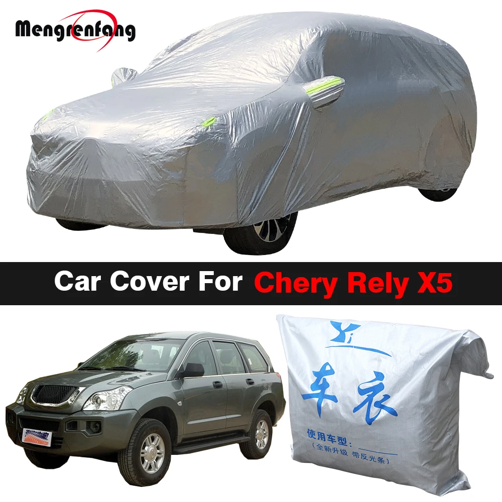 Full Car Cover For Chery Rely X5 Higgo 3 Anti-UV Sun Rain Snow Wind Resistant - £51.17 GBP