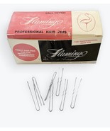 Flamingo Professional Hair Ball Tipped Invisible Pins 2” Crimped Blk - $9.89
