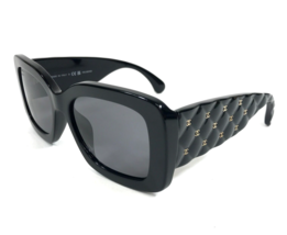 Chanel Sunglasses 5483-A c.622/T8 Black Quilted Frames w Gray Polarized Lenses - $296.99