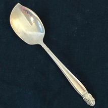 Holmes Edwards IS Jelly Spoon 6.5&quot; Danish Princess Silverplate Serving V... - $7.25
